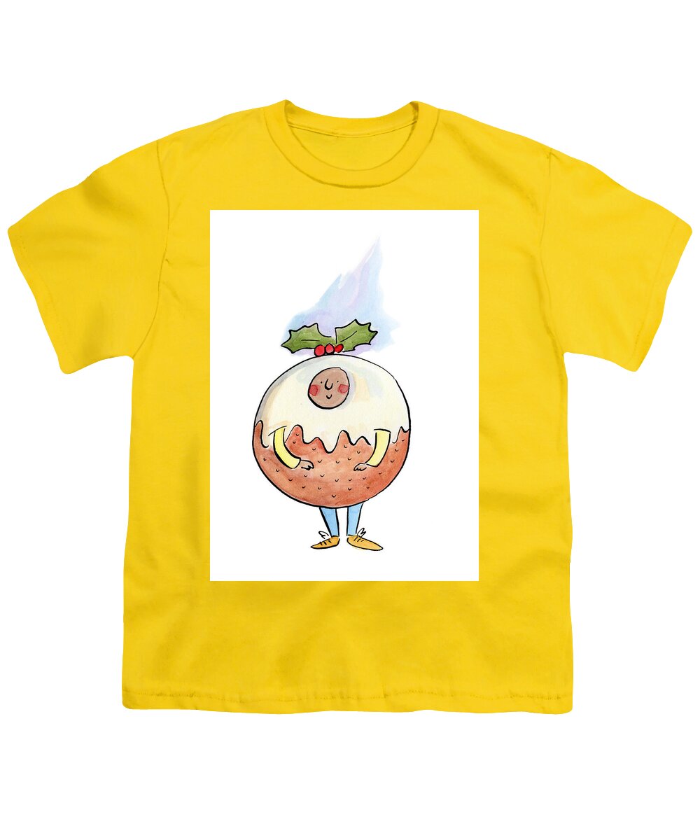 Christmas Pudding 1 - Youth T-Shirt