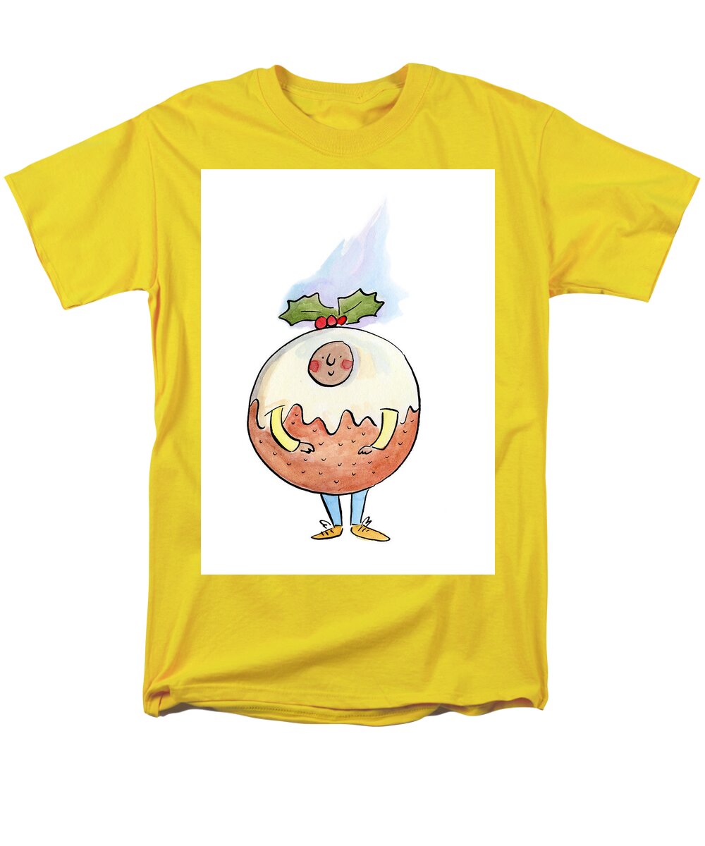 Christmas Pudding 1 - Men's T-Shirt (Regular Fit)