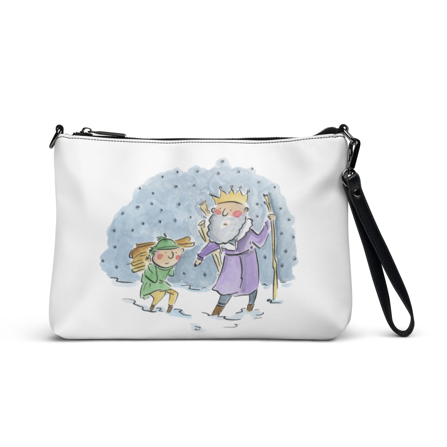 Good King Wenceslas Illustration by Rosie Brooks Crossbody bag