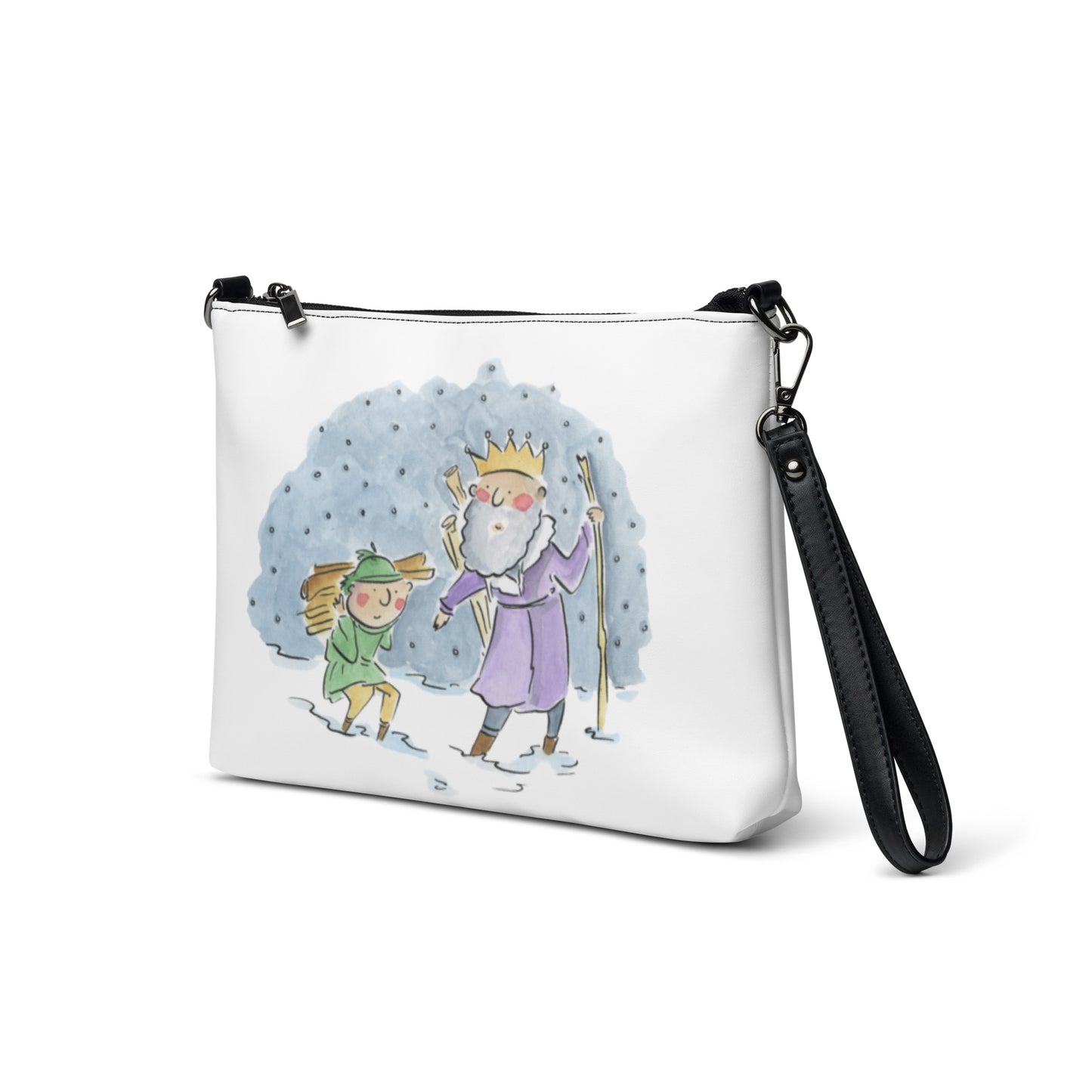 Good King Wenceslas Illustration by Rosie Brooks Crossbody bag