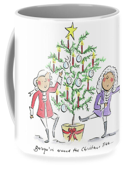 Baroquin around the Christmas Tree - Mug