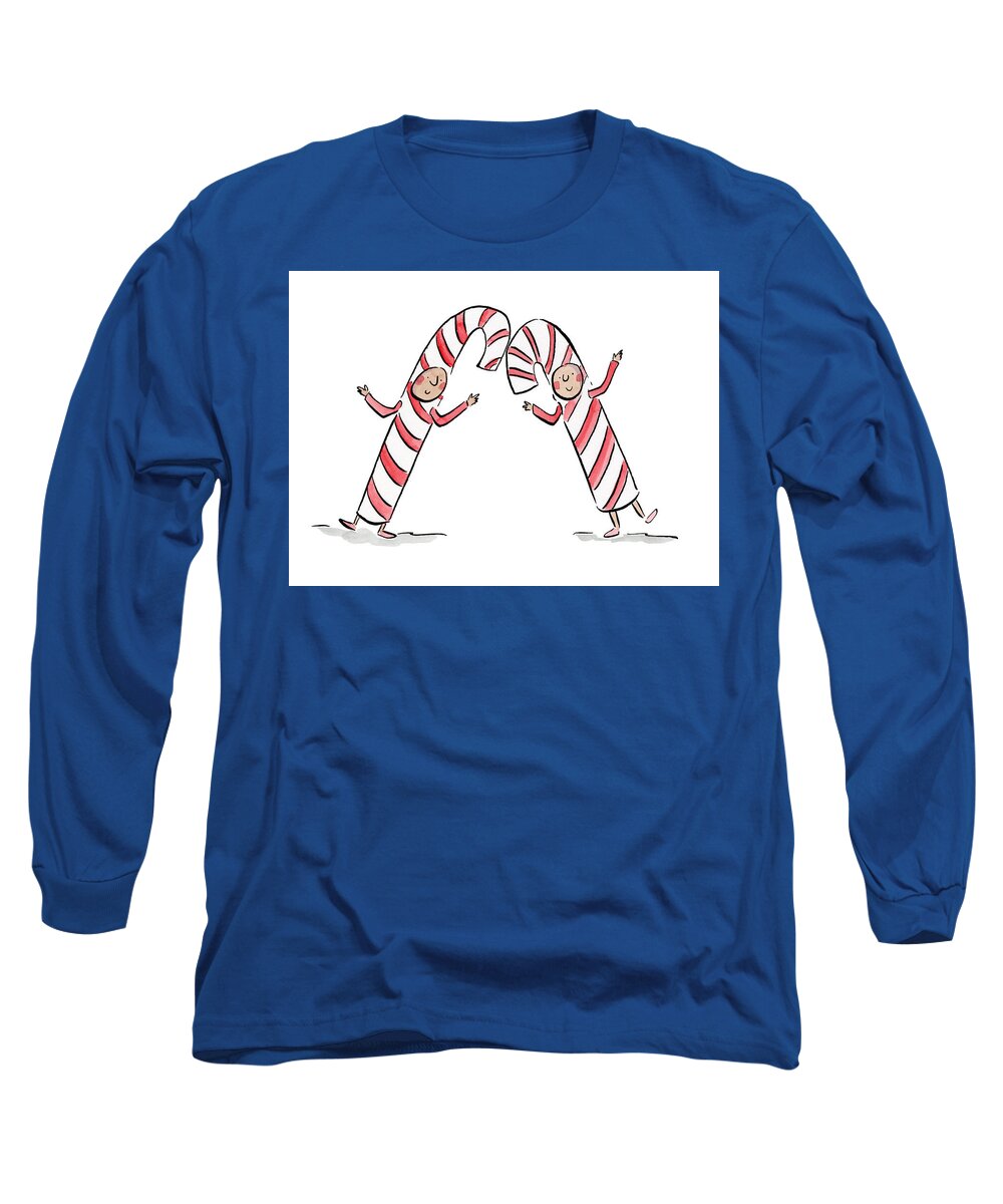 Candy Canes - Long Sleeve T-Shirt