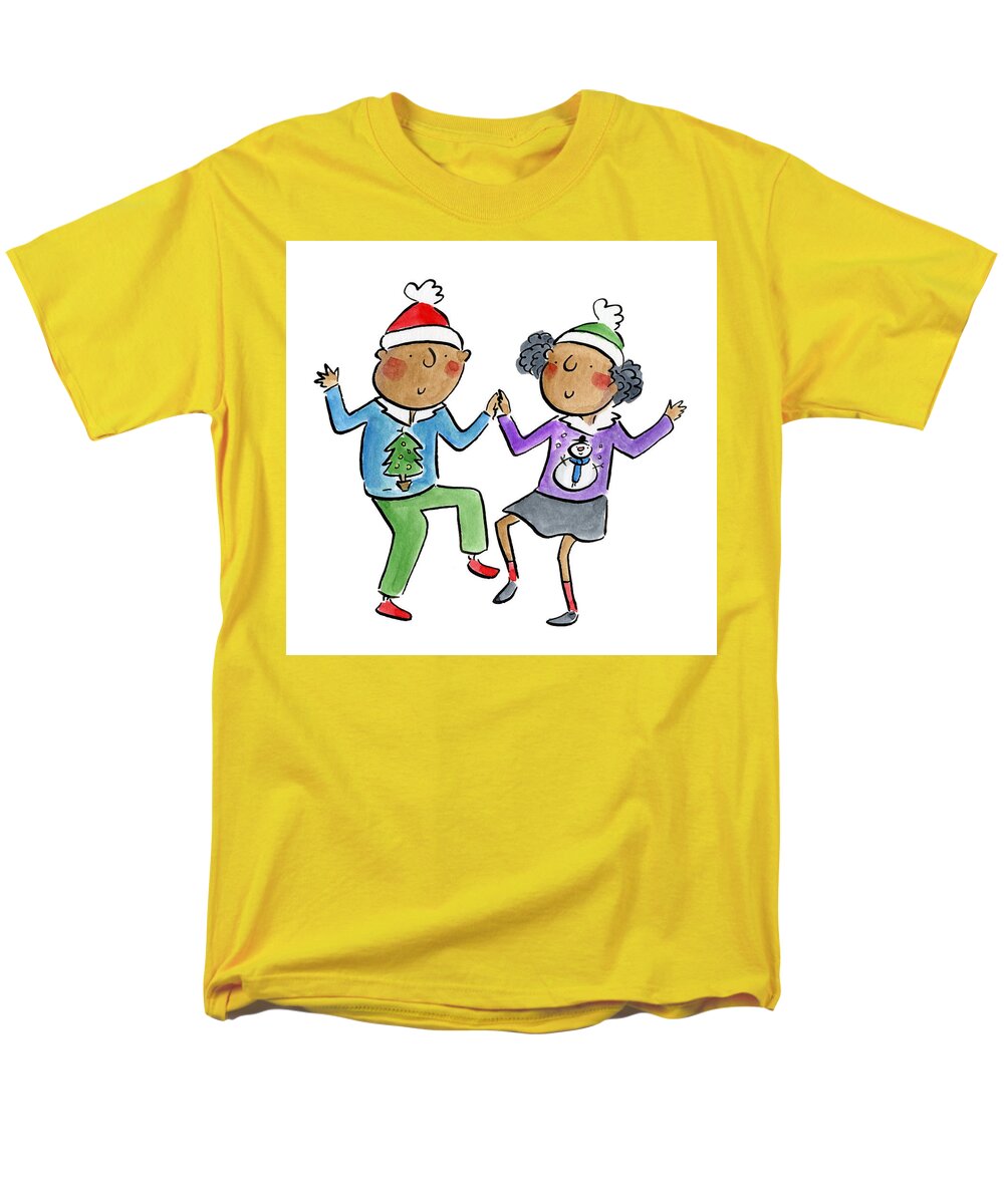Christmas dancing - Men's T-Shirt (Regular Fit)