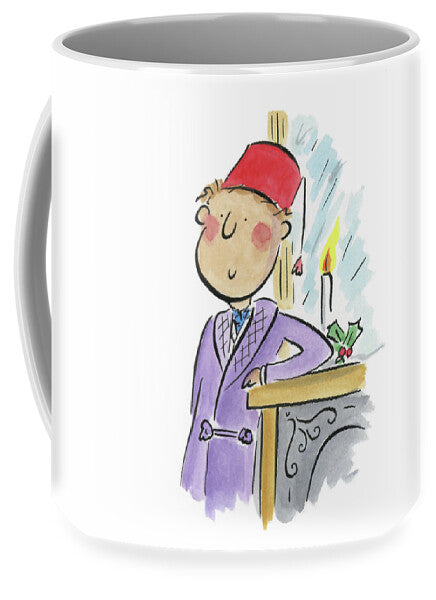 Christmas Fireplace - Mug