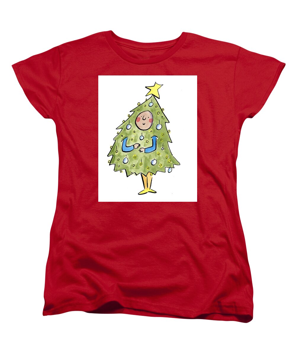 Christmas Tree Outfit - Women's T-Shirt (Standard Fit)