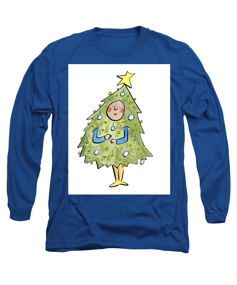 Christmas Tree Outfit - Long Sleeve T-Shirt