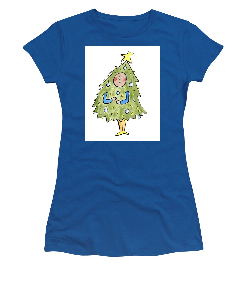 Christmas Tree Outfit - Women's T-Shirt