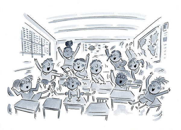 Classroom - Art Print