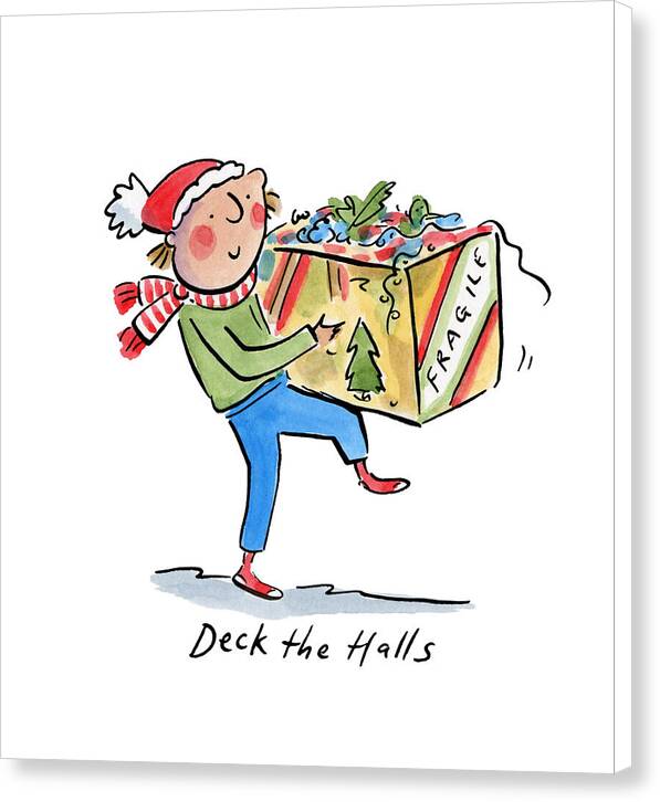 Deck the Halls - Canvas Print