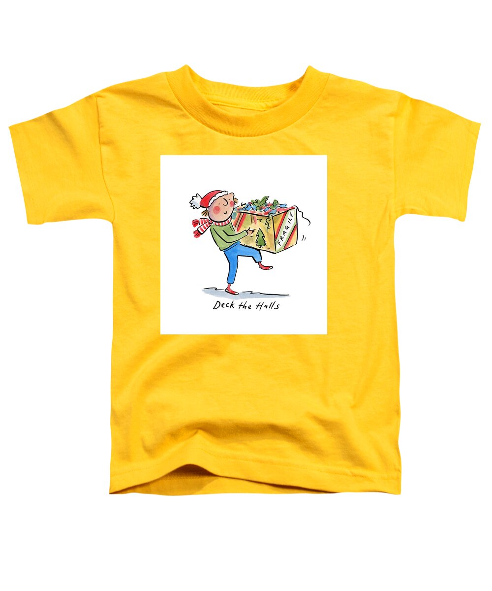 Deck the Halls - Toddler T-Shirt