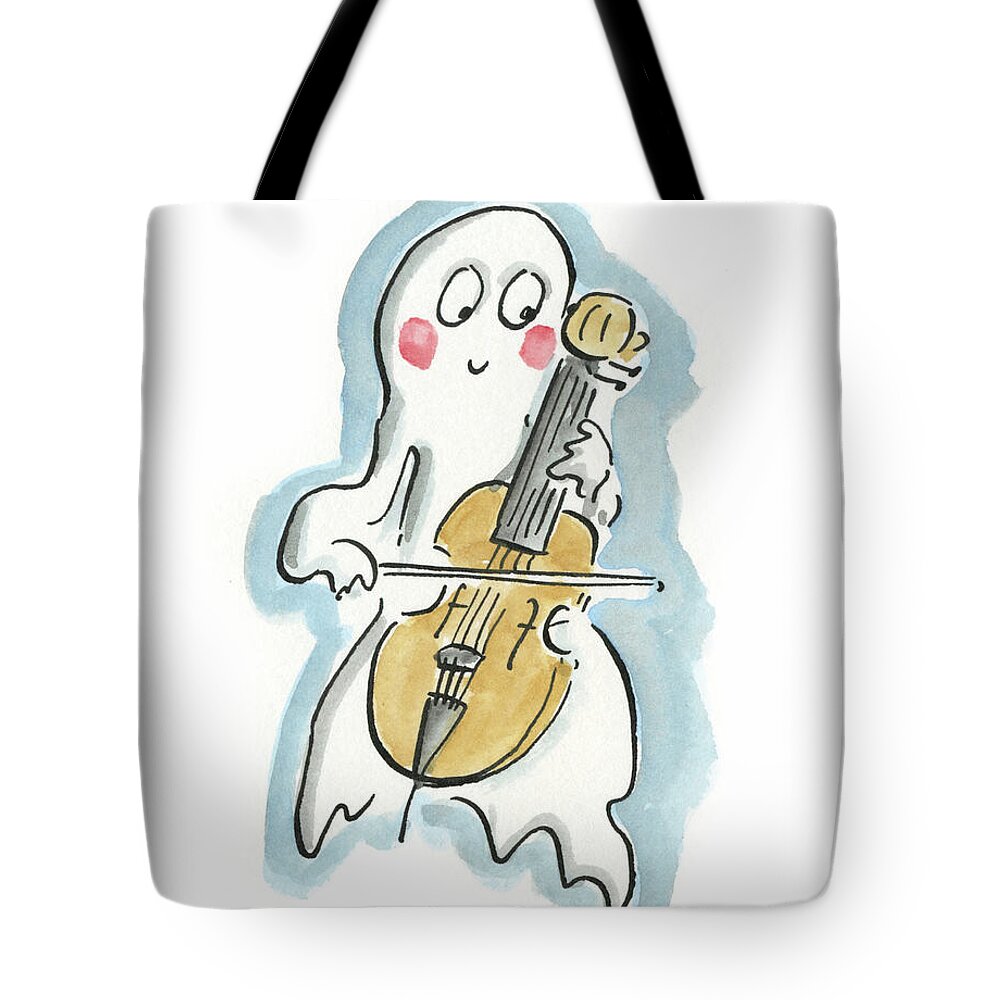 Ghost Cello - Tote Bag