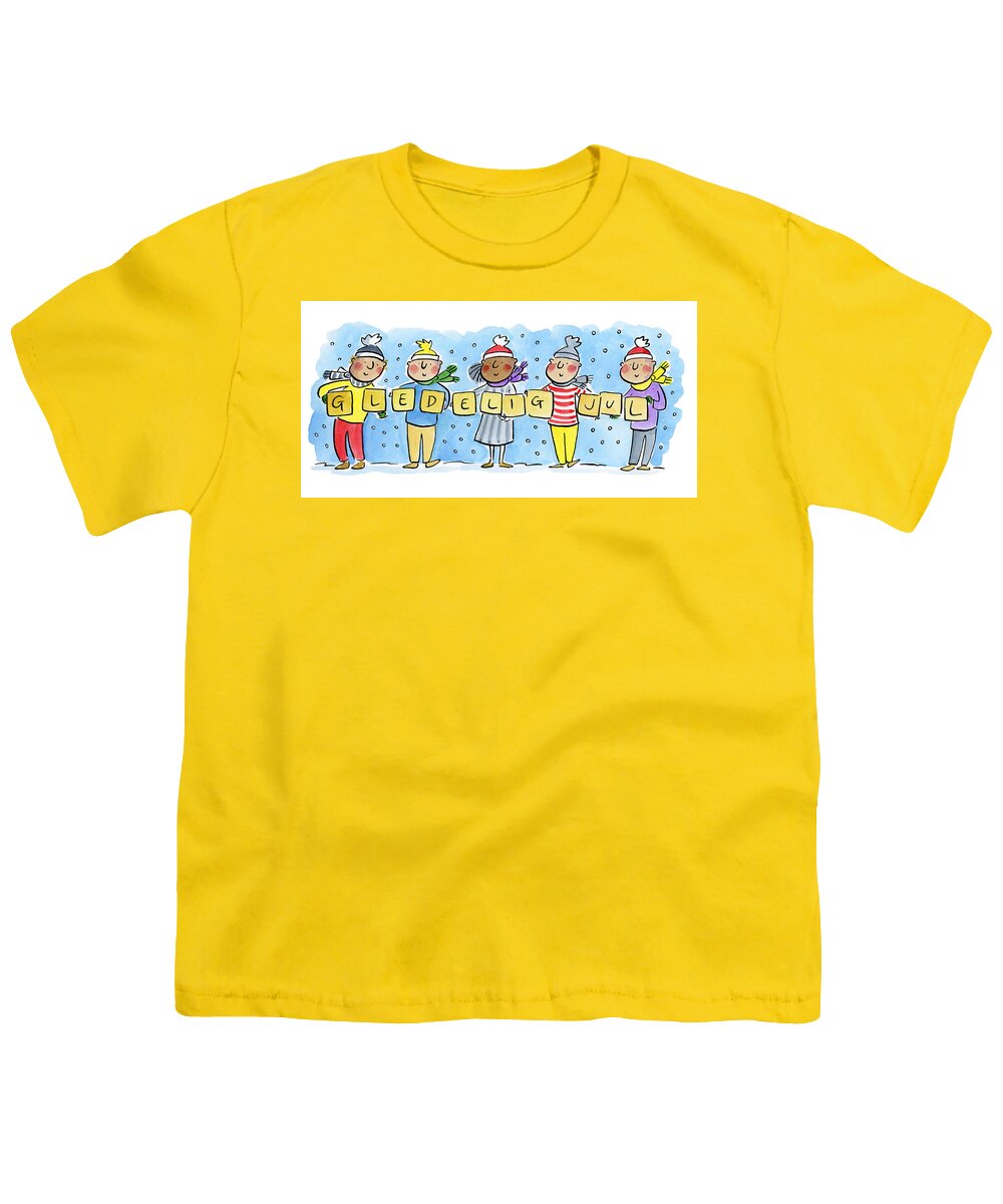 Gledelig Jul - Youth T-Shirt