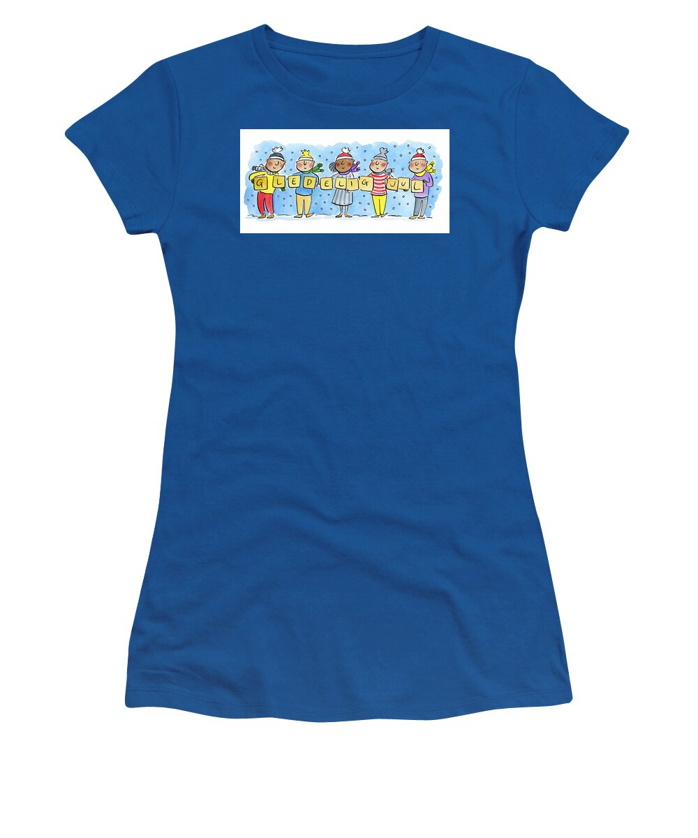 Gledelig Jul - Women's T-Shirt