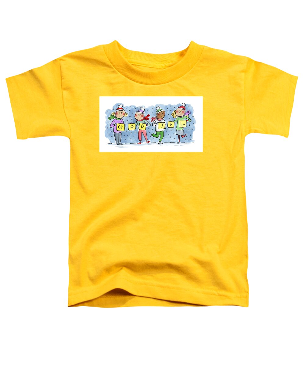 God Jul - Toddler T-Shirt