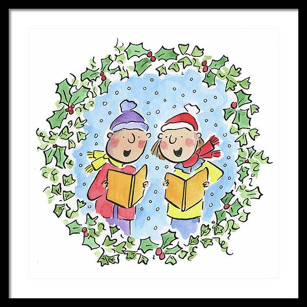 Holly and Ivy - Framed Print