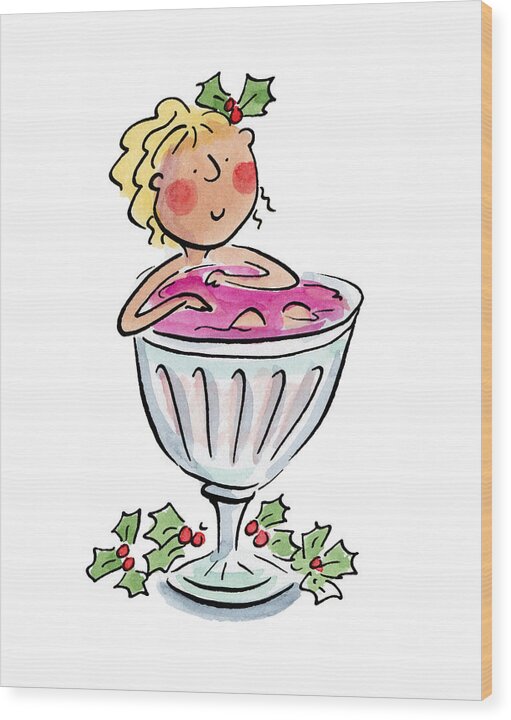 Mulled Wine - Wood Print