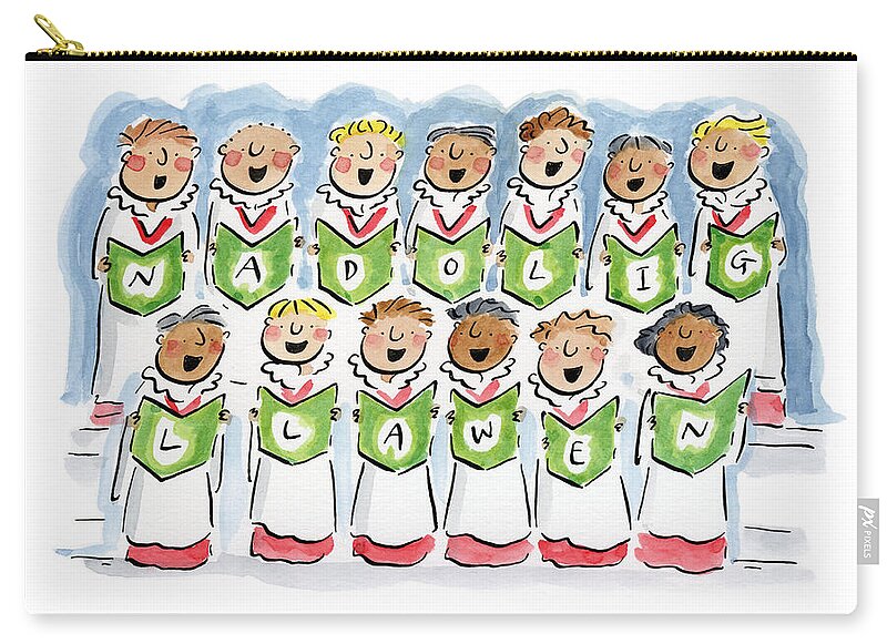 Nadolig Llawen - Zip Pouch