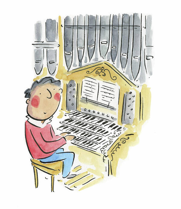Organ - Art Print