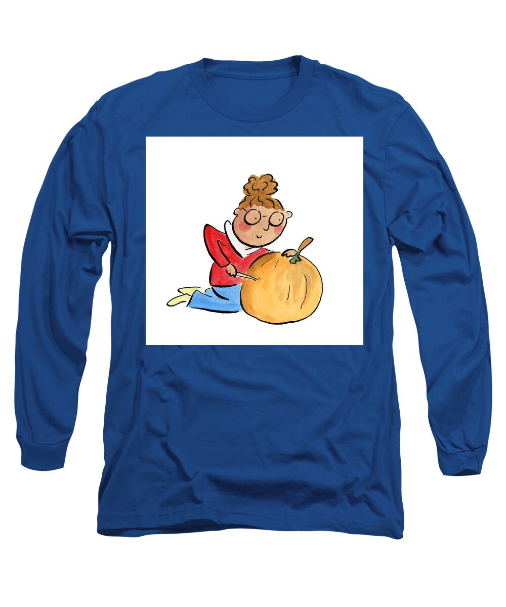 Pumpkin Carving - Long Sleeve T-Shirt