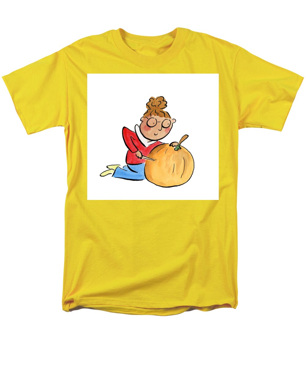 Pumpkin Carving - Men's T-Shirt (Regular Fit)