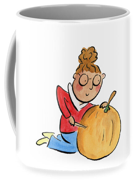 Pumpkin Carving - Mug