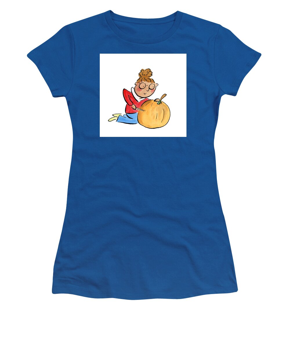 Pumpkin Carving - Women's T-Shirt