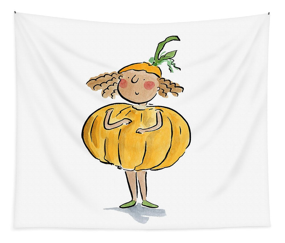 Pumpkin Costume - Tapestry