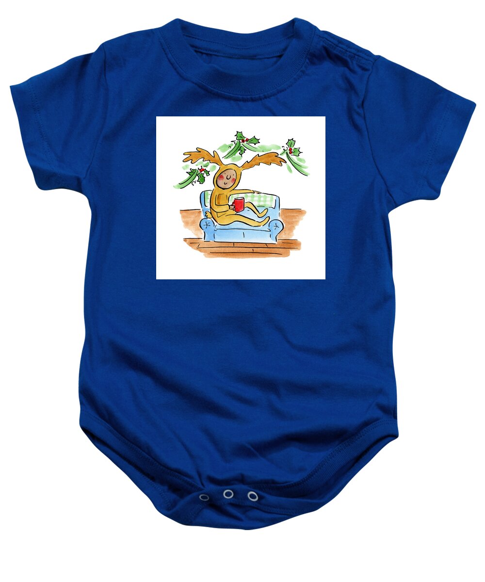 Reindeer Onesie - Baby Onesie