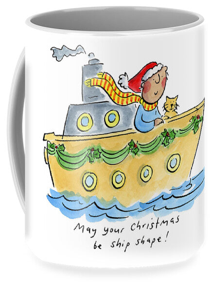 Ship Shape Christmas - Mug