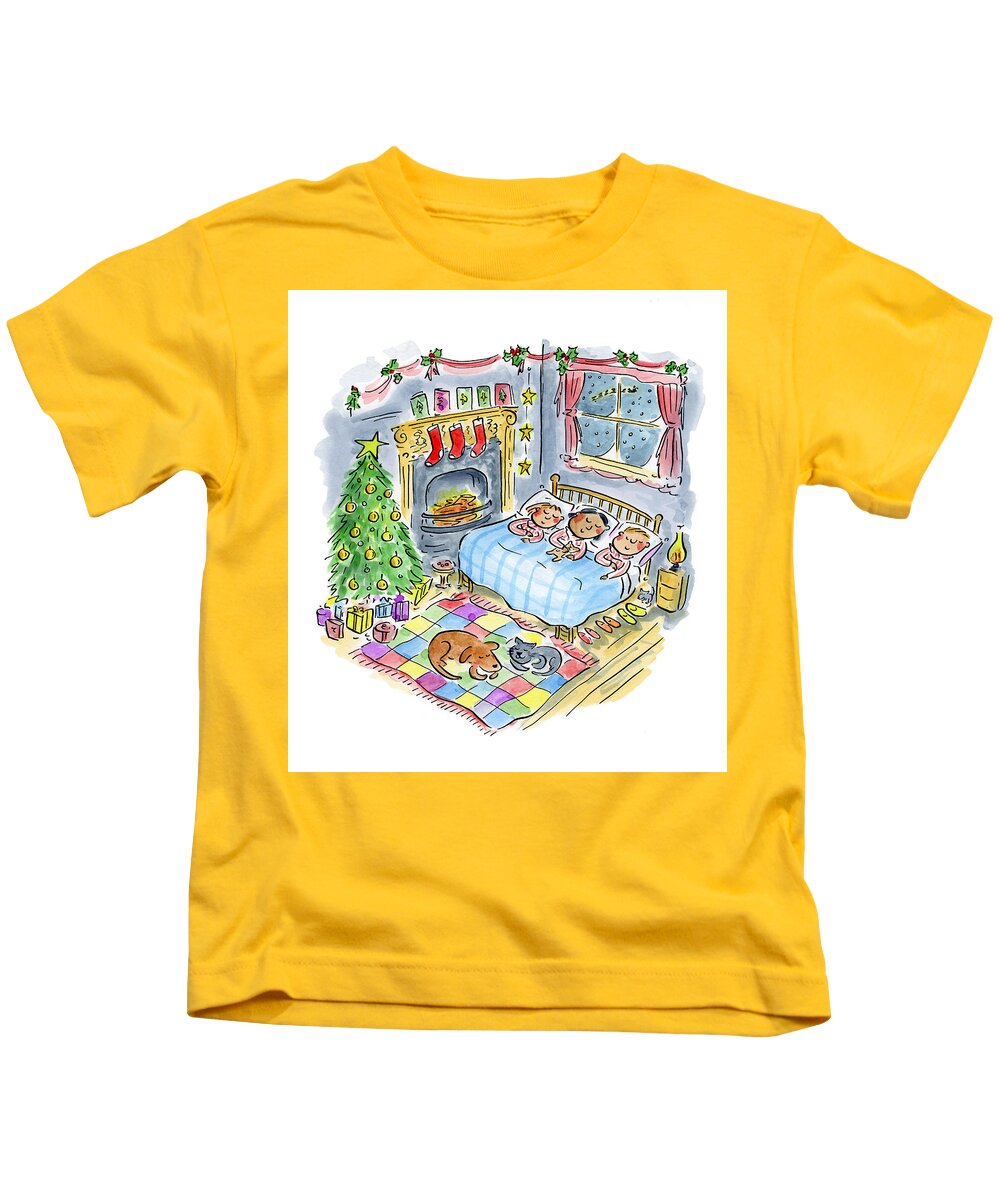 Twas the night before Christmas - Kids T-Shirt