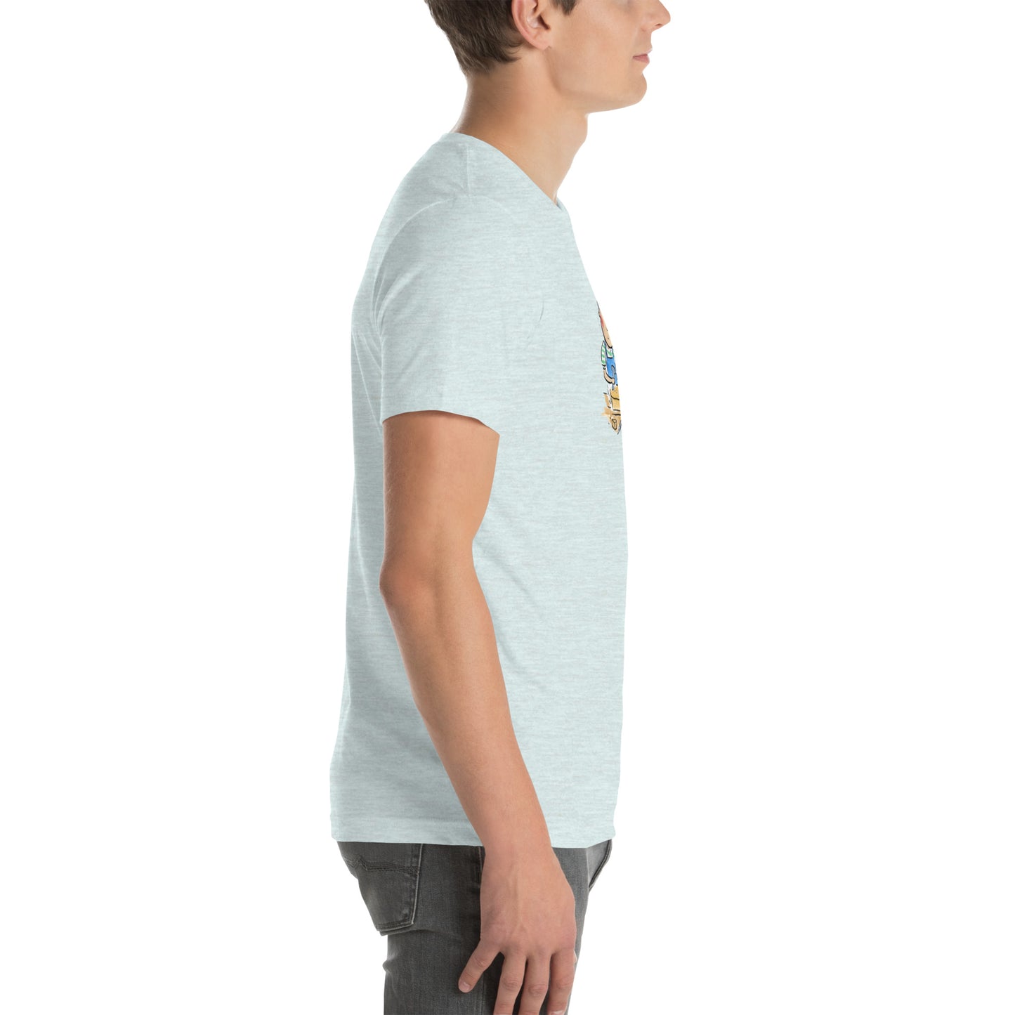 Wood carving Illustration by Rosie Brooks Unisex t-shirt