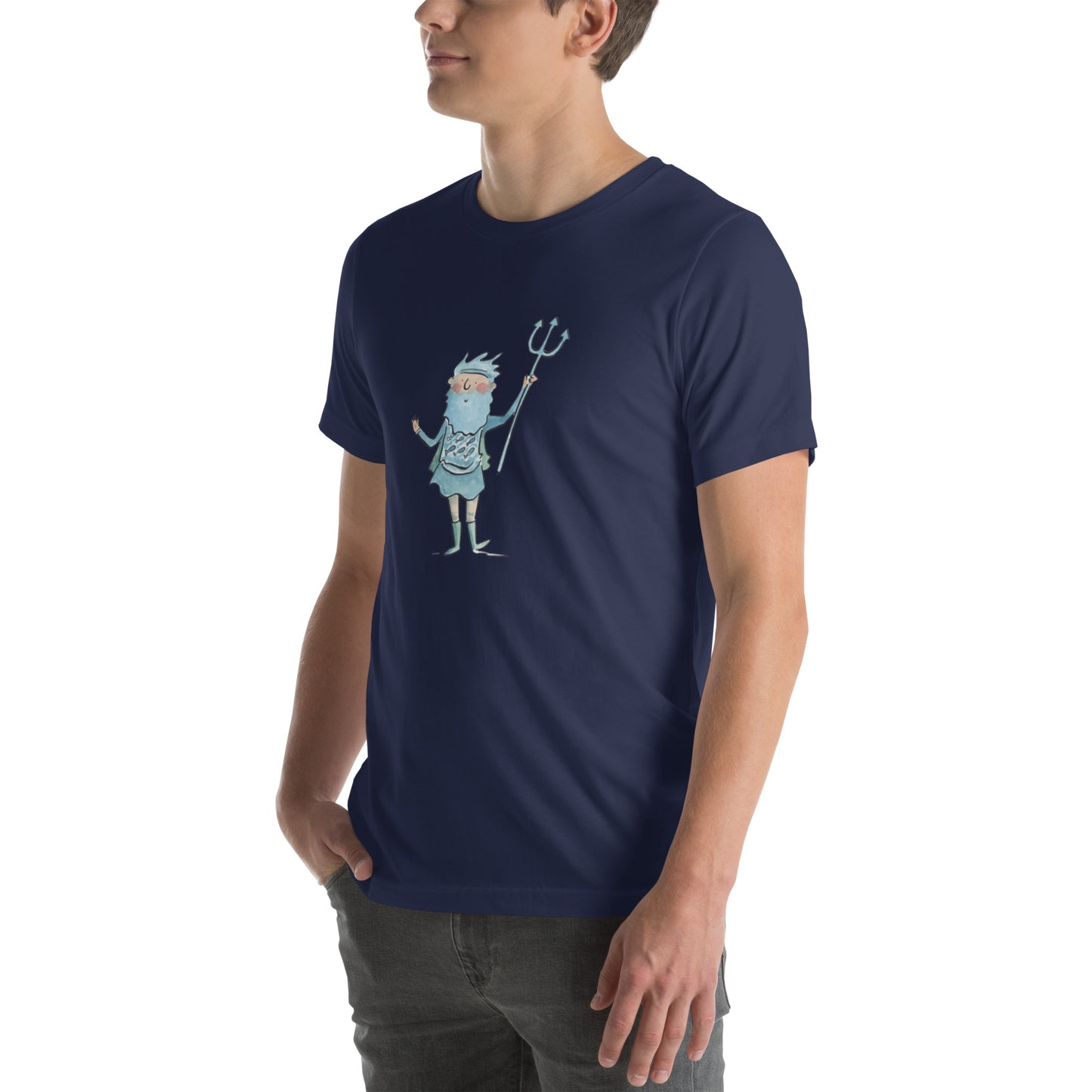 Neptune Illustration by Rosie Brooks Unisex t-shirt