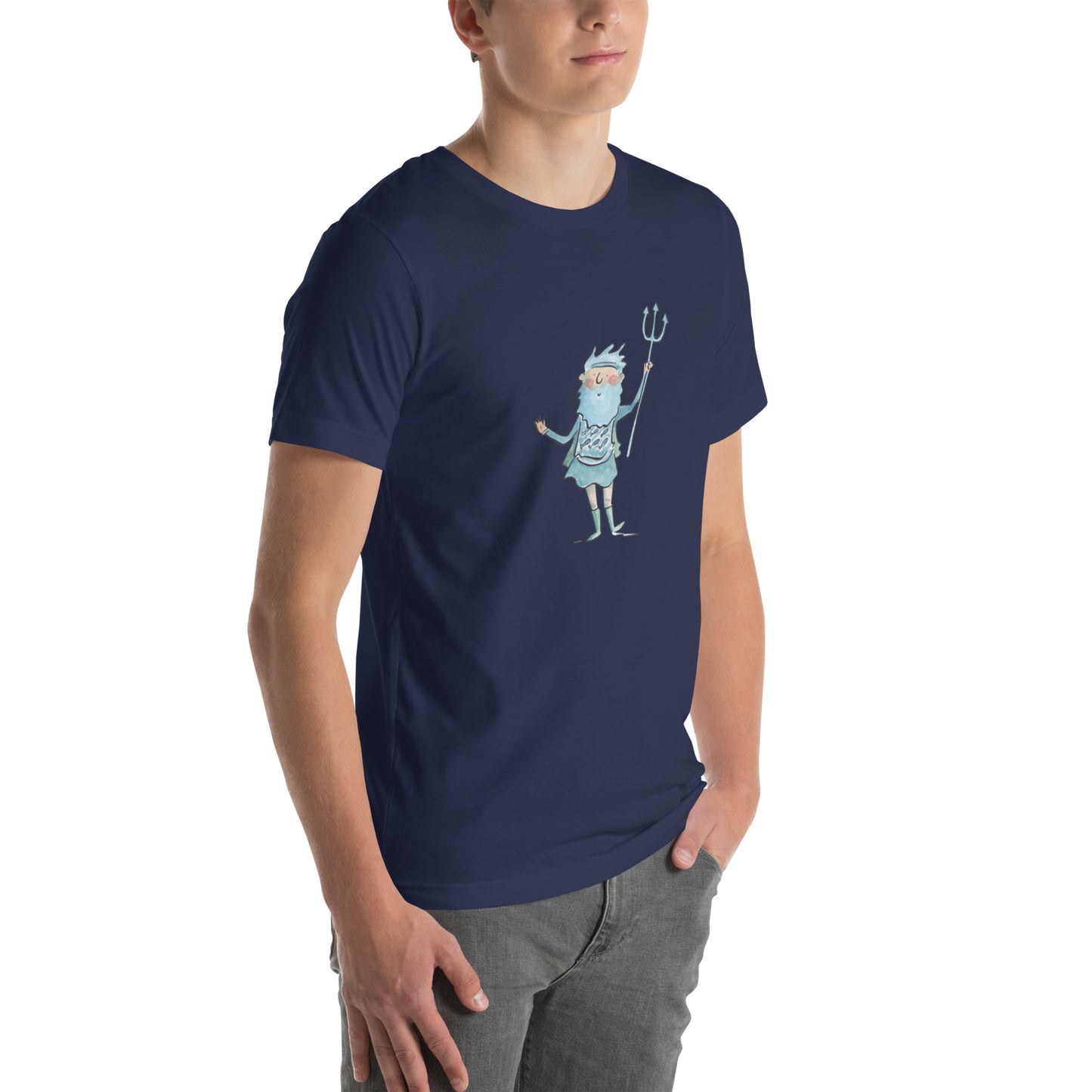 Neptune Illustration by Rosie Brooks Unisex t-shirt
