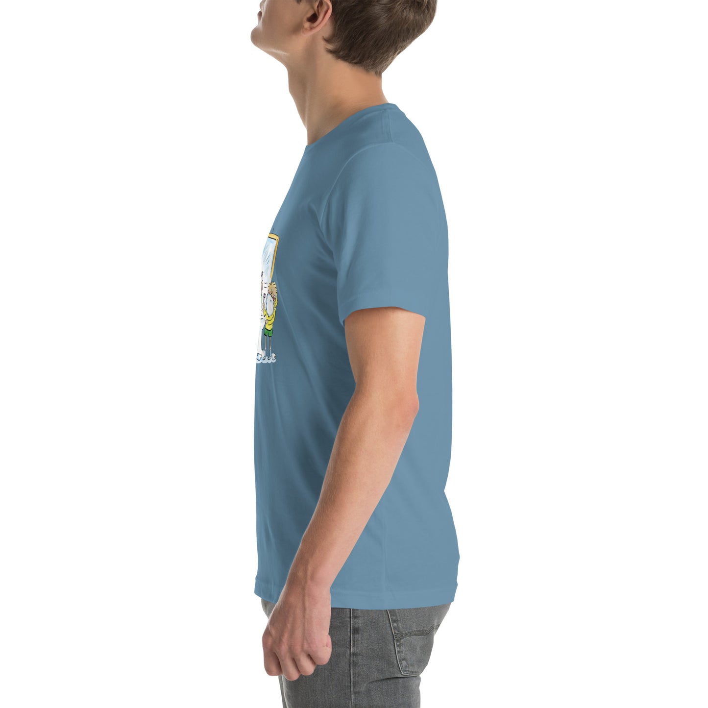 Shaving Illustration by Rosie Brooks Unisex t-shirt