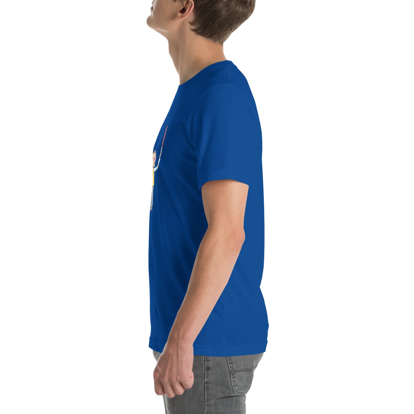 Plane Marshal Illustration by Rosie Brooks Unisex t-shirt