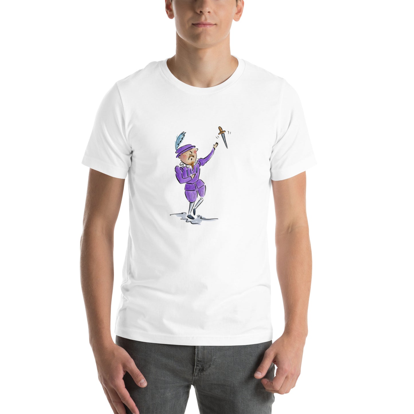 Is this a dagger I see before me? Macbeth Unisex t-shirt