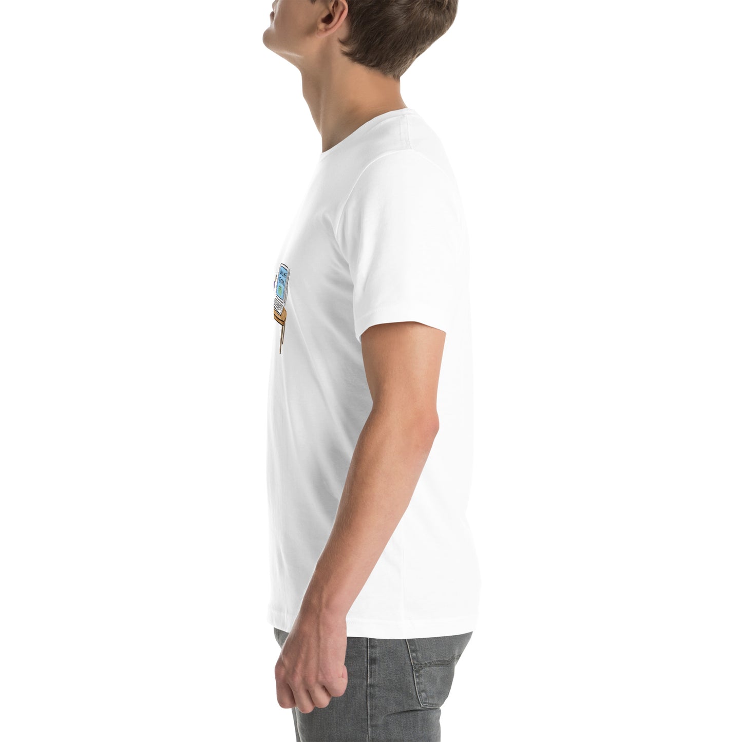 Online Tutor Illustration by Rosie Brooks Unisex t-shirt