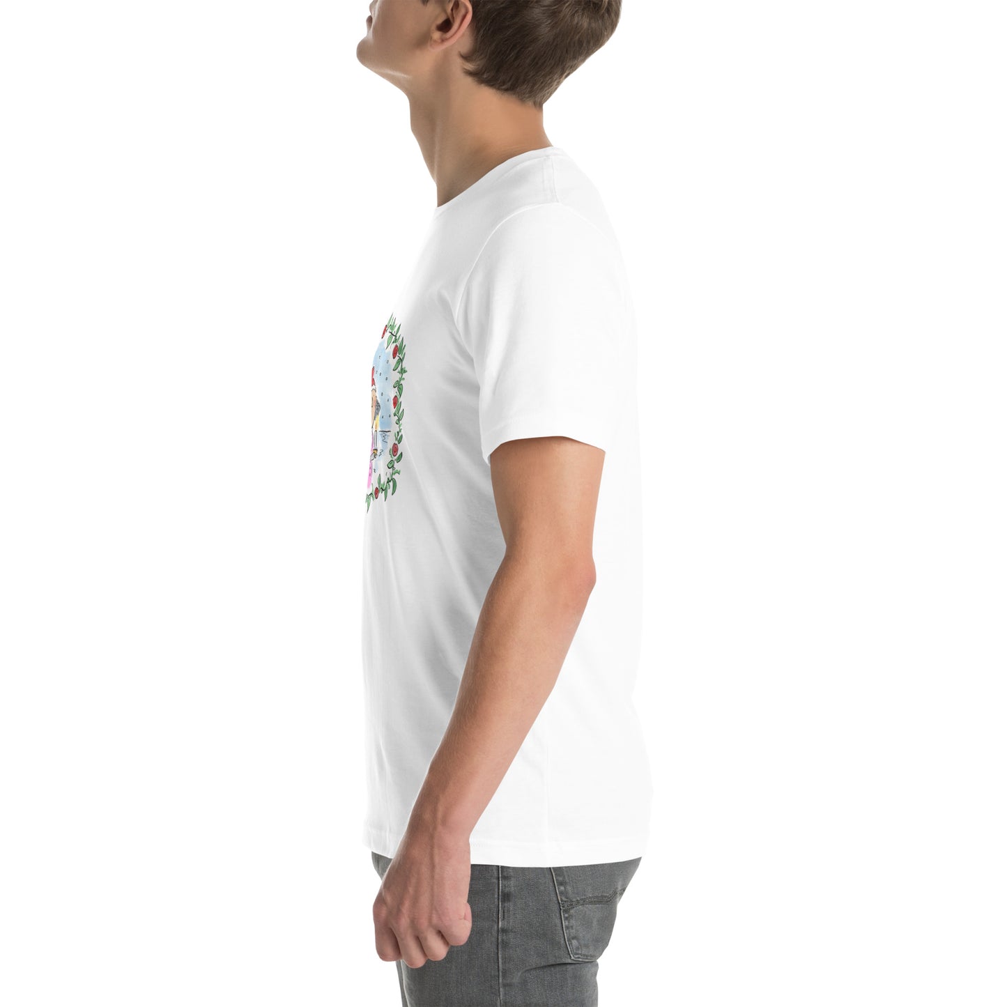 Winter Rose Unisex t-shirt