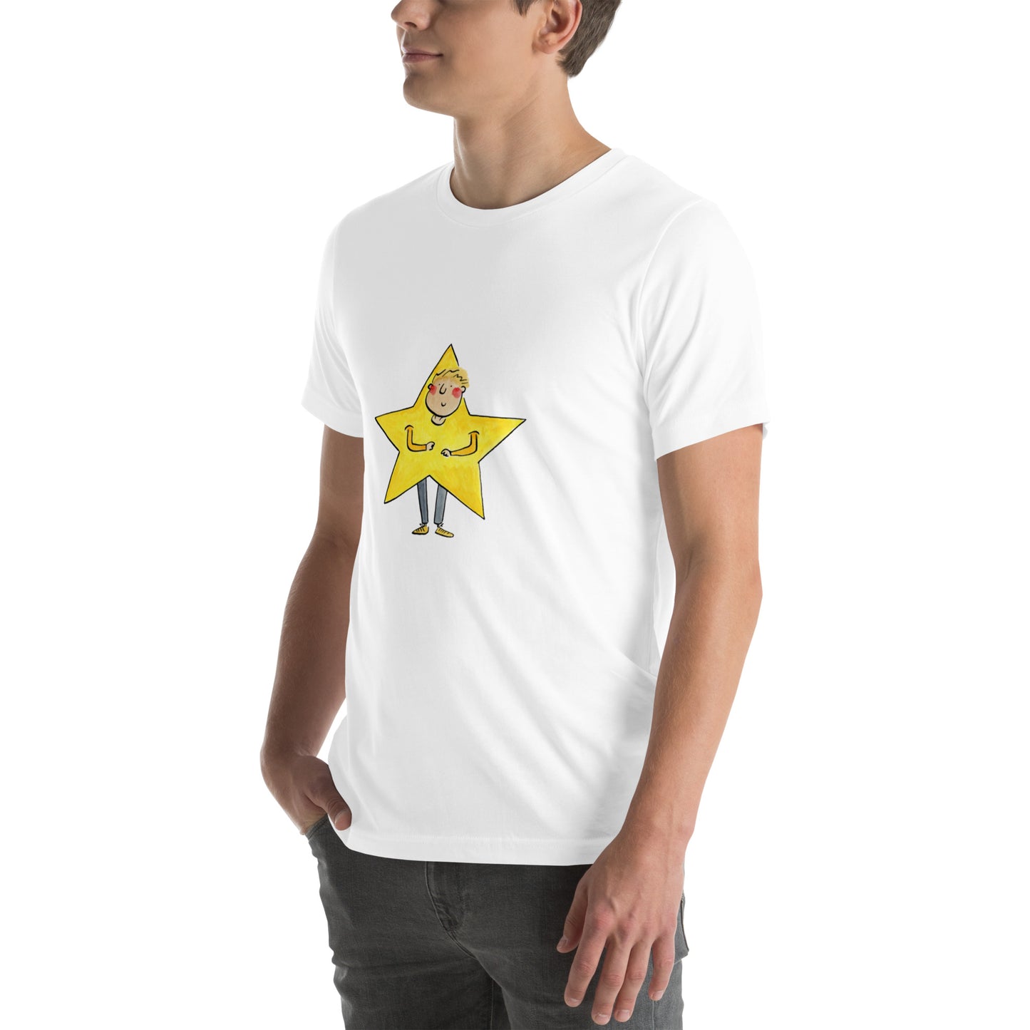 Star Illustration by Rosie Brooks Unisex t-shirt