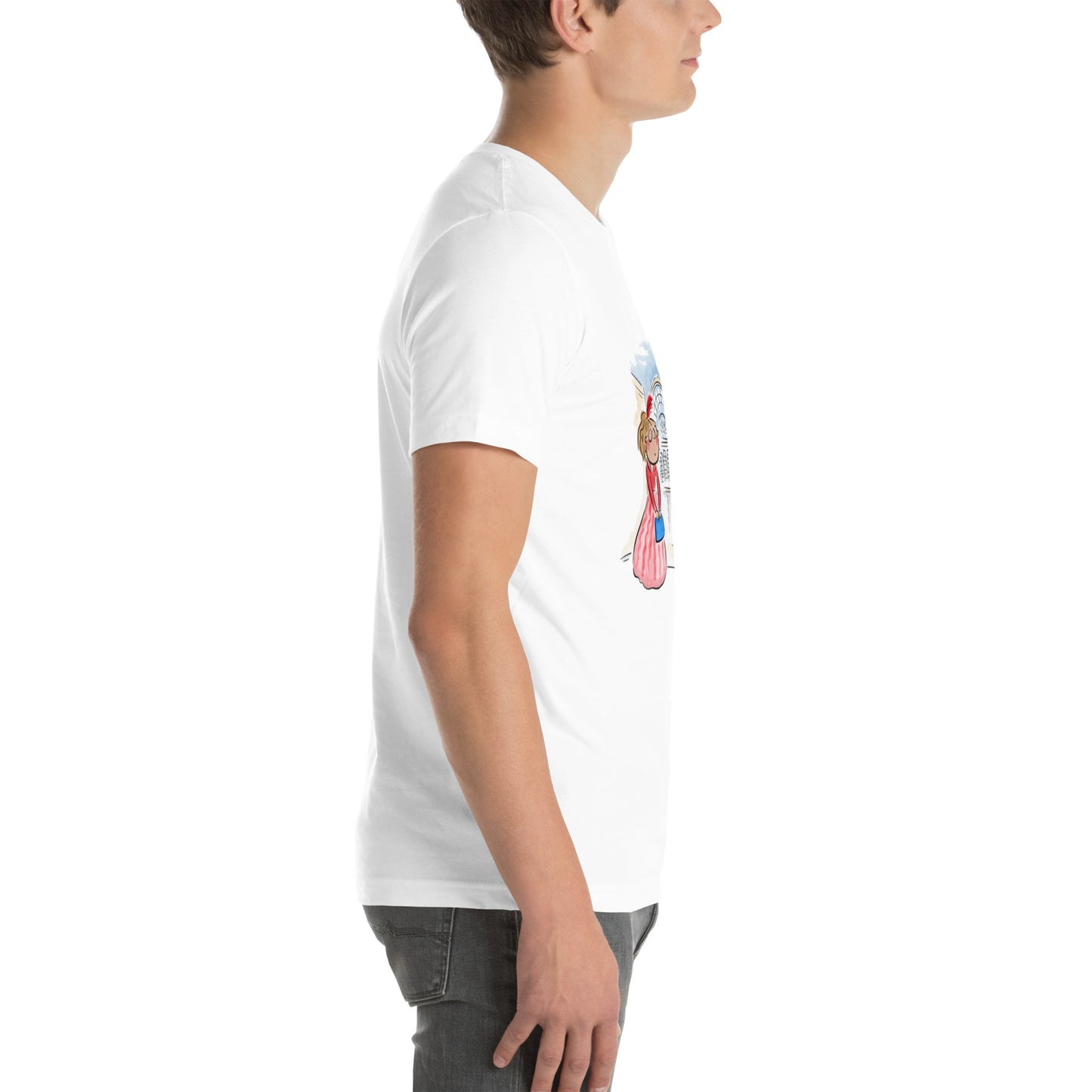 Off to the Opera Illustration by Rosie Brooks Unisex t-shirt