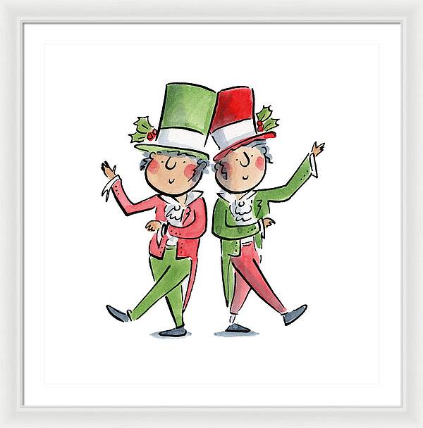 Victorian Christmas - Framed Print