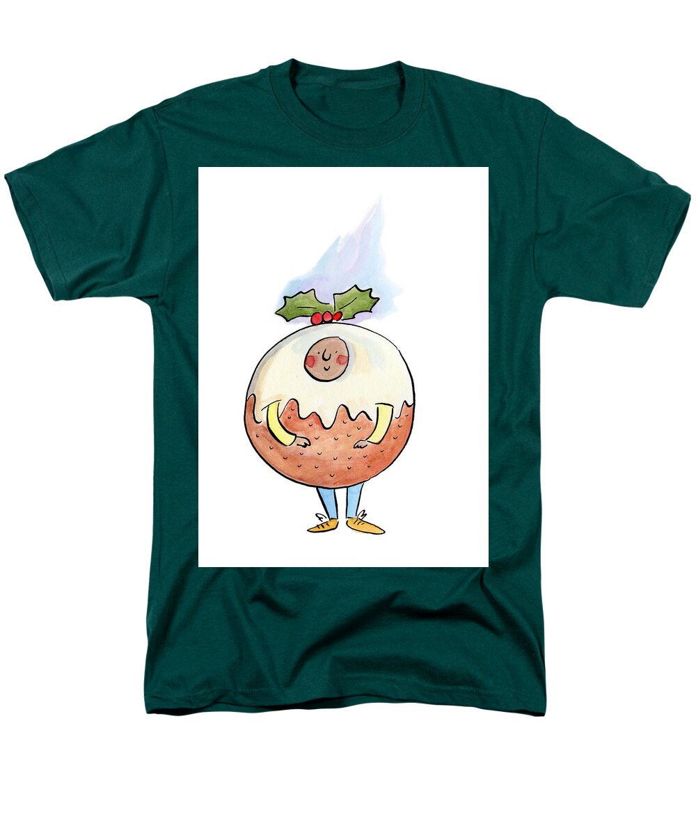 Christmas Pudding  1 - Men's T-Shirt  (Regular Fit)