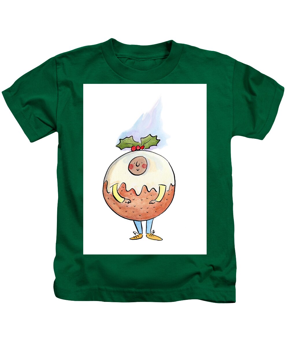 Christmas Pudding  1 - Kids T-Shirt
