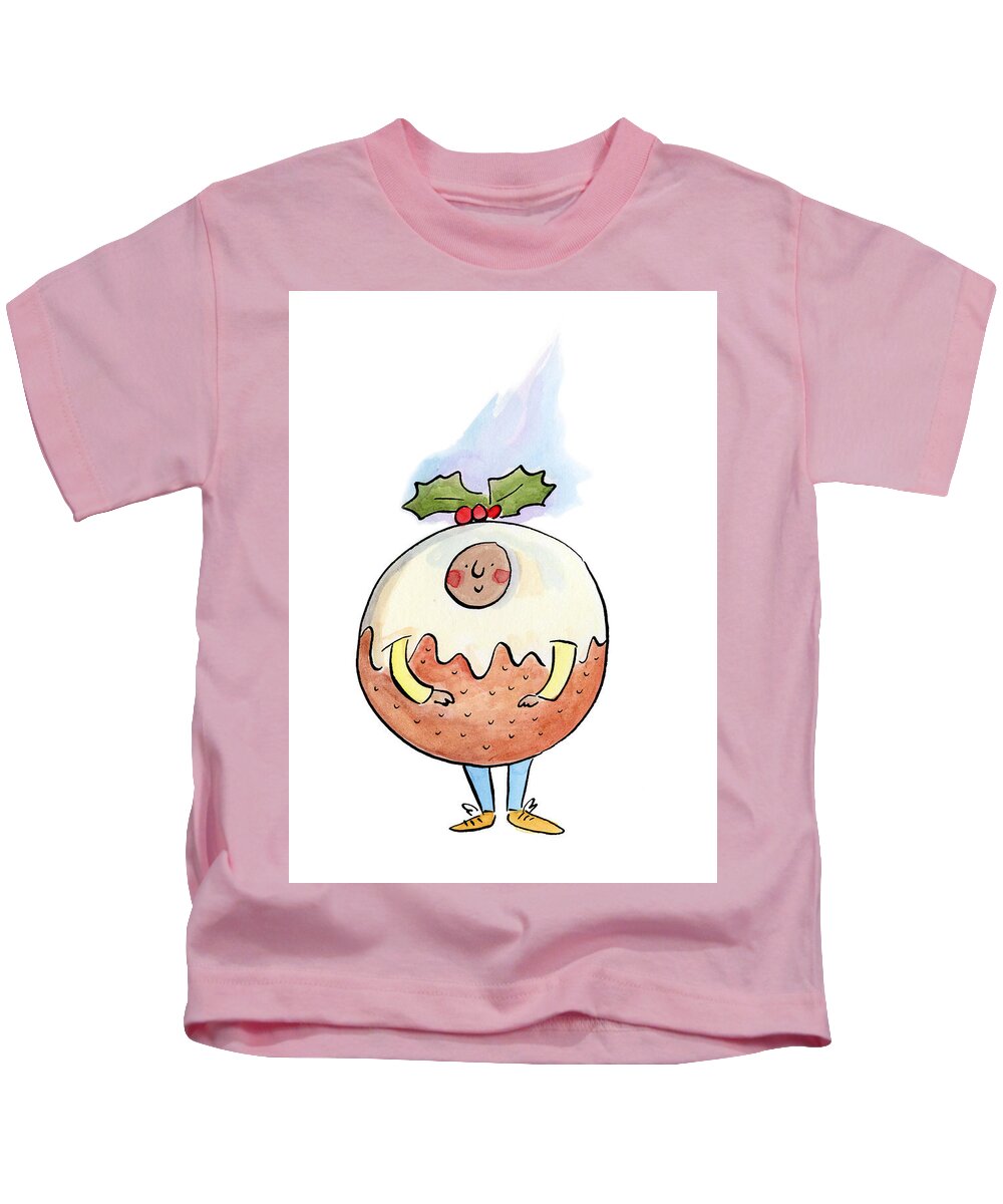Christmas Pudding  1 - Kids T-Shirt