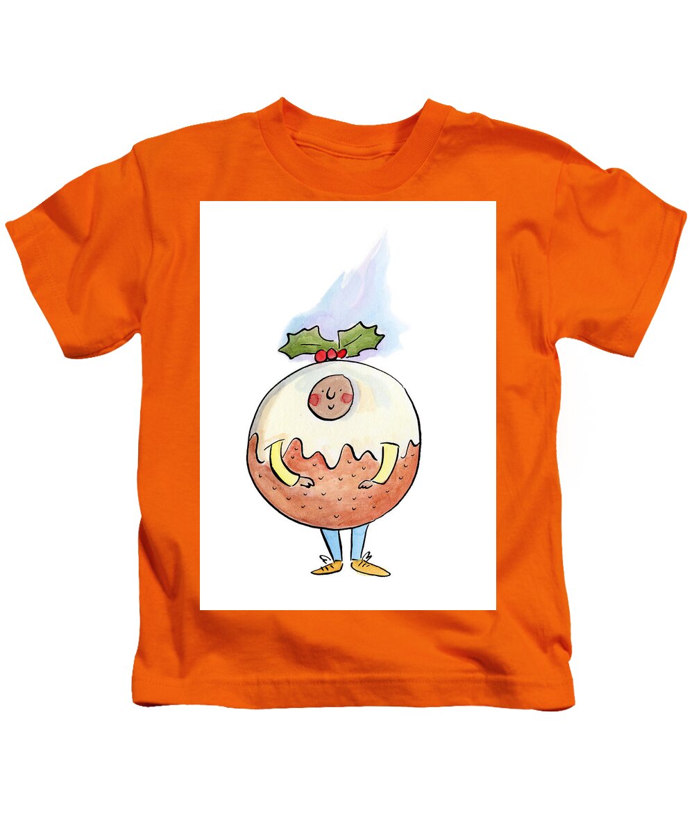 Christmas Pudding  1 - Kids T-Shirt