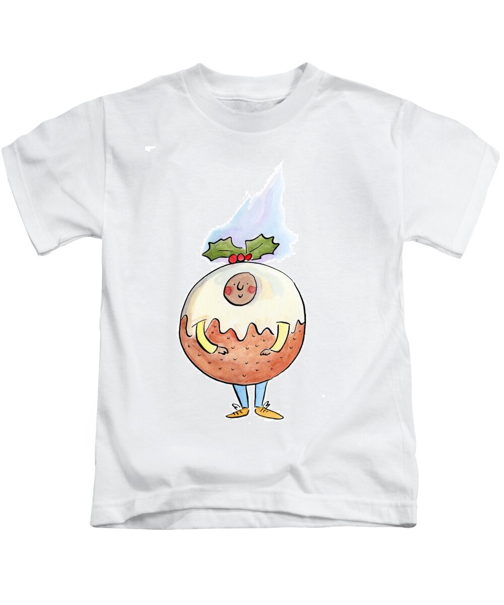 Christmas Pudding  1 - Kids T-Shirt