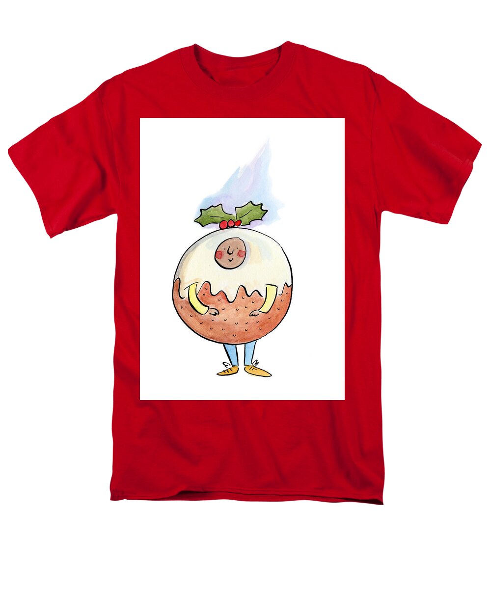 Christmas Pudding  1 - Men's T-Shirt  (Regular Fit)