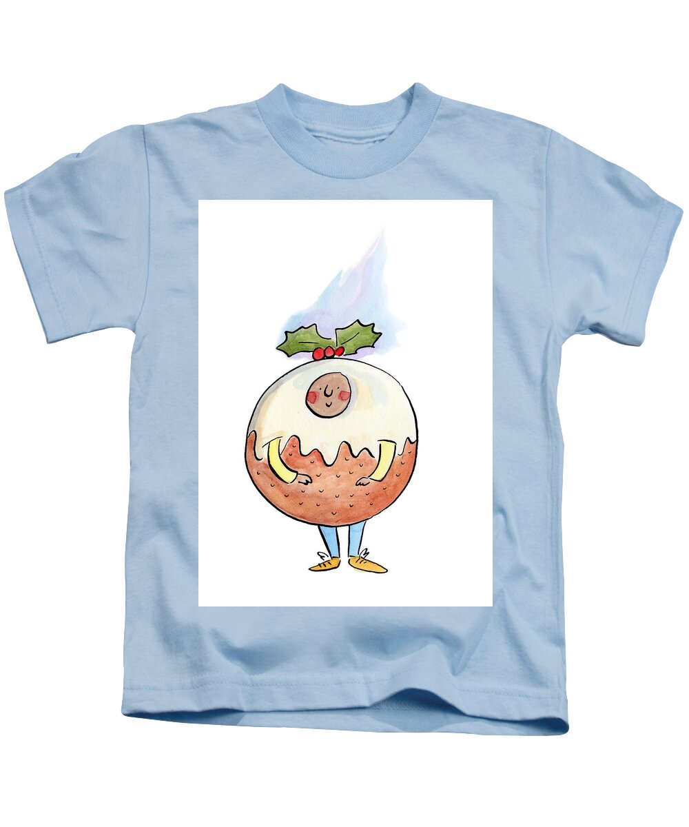 Christmas Pudding  1 - Kids T-Shirt