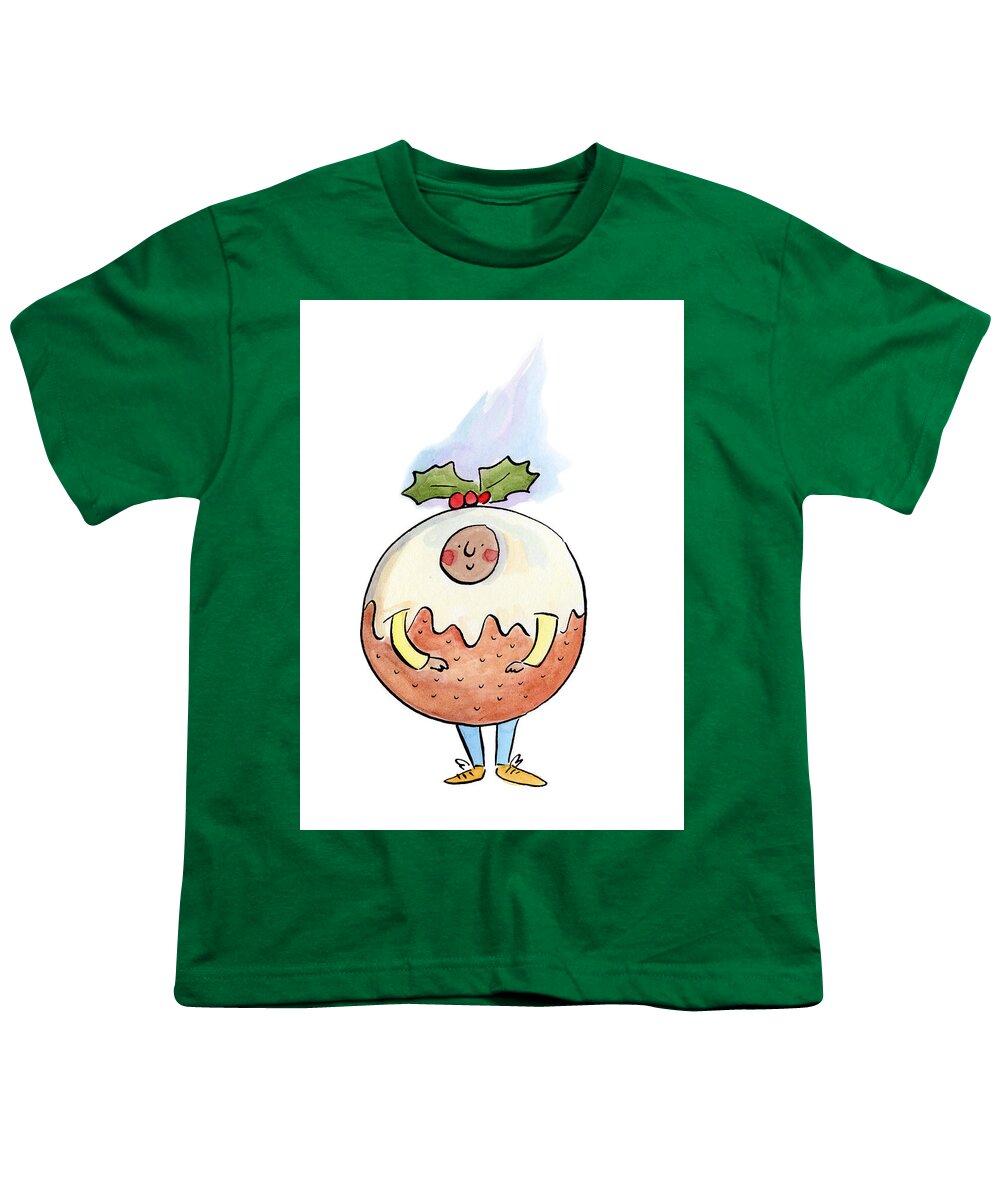 Christmas Pudding  1 - Youth T-Shirt
