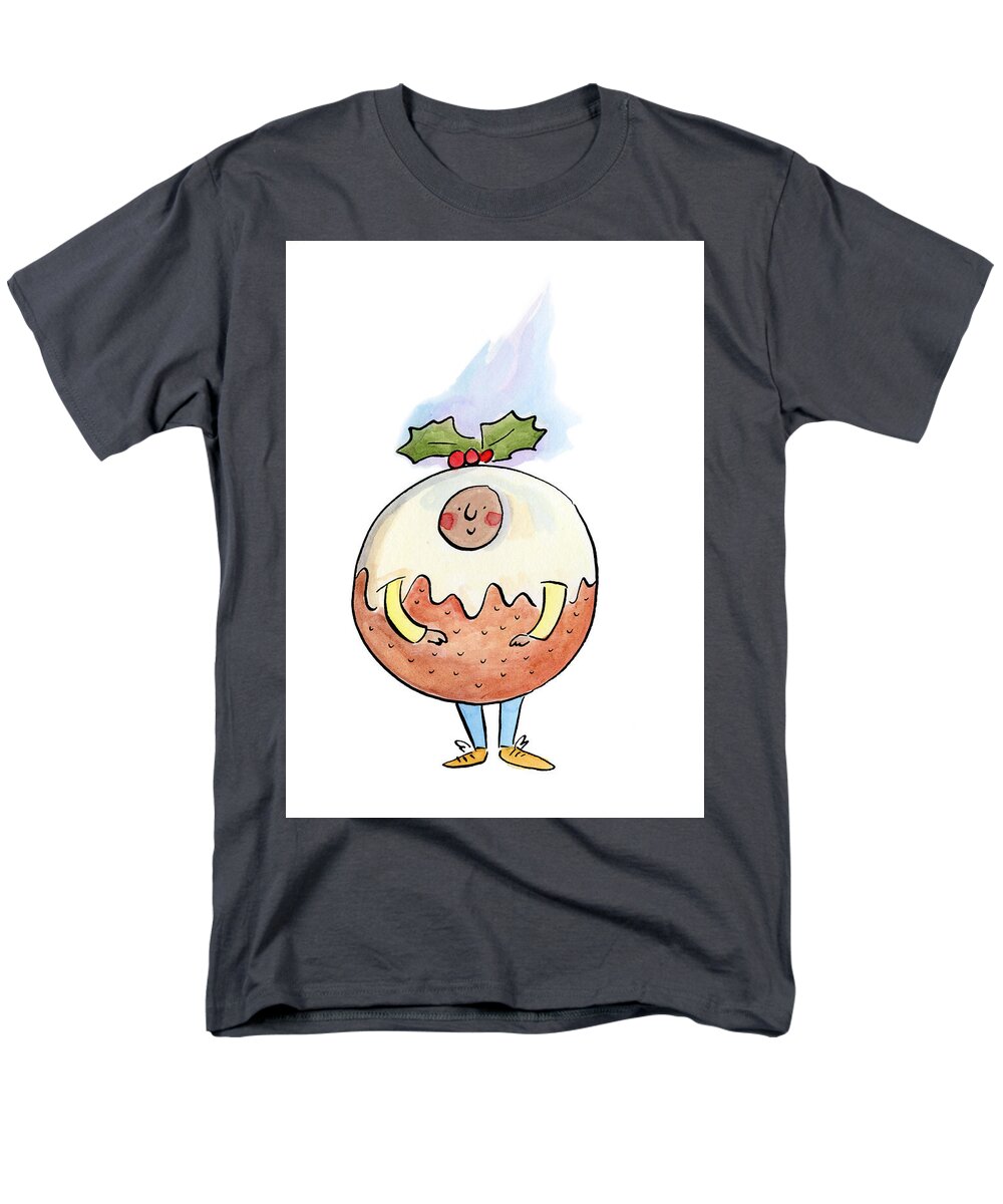 Christmas Pudding  1 - Men's T-Shirt  (Regular Fit)